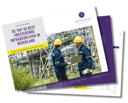 Top 20 best presterende infrabedrijven in Nederland